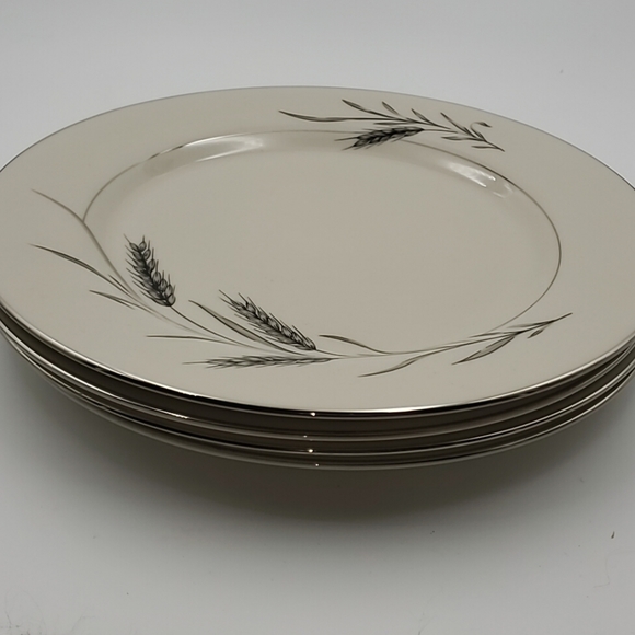 Dinner Plates Whispering Wheat FLEETWOOD4pc set - Picture 7 of 7